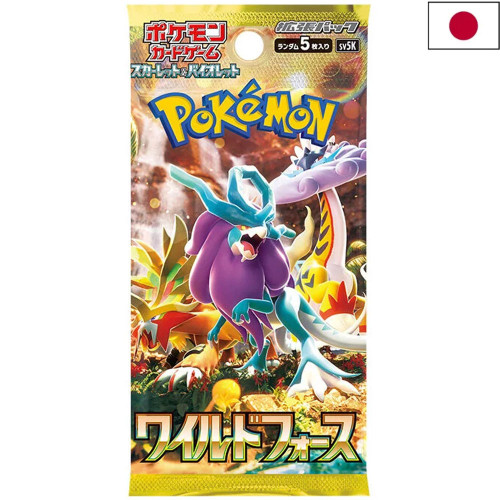 Pokémon - Booster Wild Force Ecarlate & Violet Japonais [SV5K]