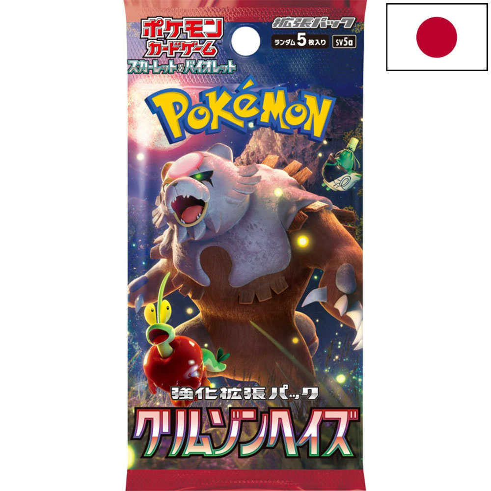 Pokémon - Booster Japonais Ecarlate & Violet Crimson Haze [sv5a]