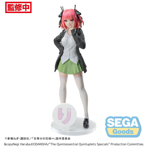 The Quintessential Quintuplets - Figurine Nino Nakano Uniform Ver. Luminasta