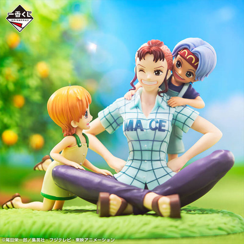 One Piece - Figurine Nami & Belle Mère & Nojiko One Piece Revible Moment II Ichiban Kuji Lot A