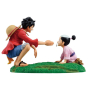 One Piece - Figurine Monkey D. Luffy & Kozuki Momonosuke One Piece Revible Moment II Ichiban Kuji Lot C