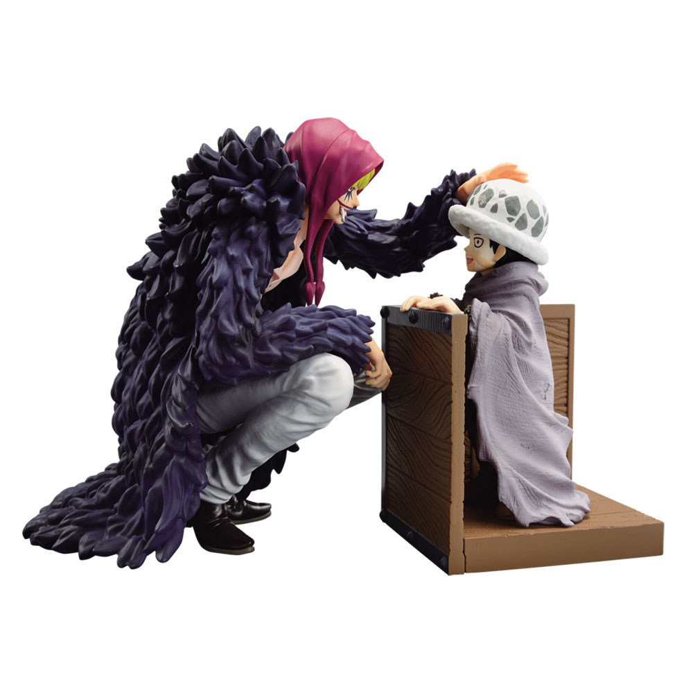 One Piece - Figurine Corazon & Trafalgar Law One Piece Revible Moment II Ichiban Kuji Lot B