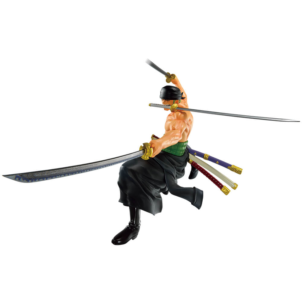 One Piece - Figurine Roronoa Zoro One Piece Haou No Chou With One Piece Treasure Cruise Ichiban Kuji Lot D