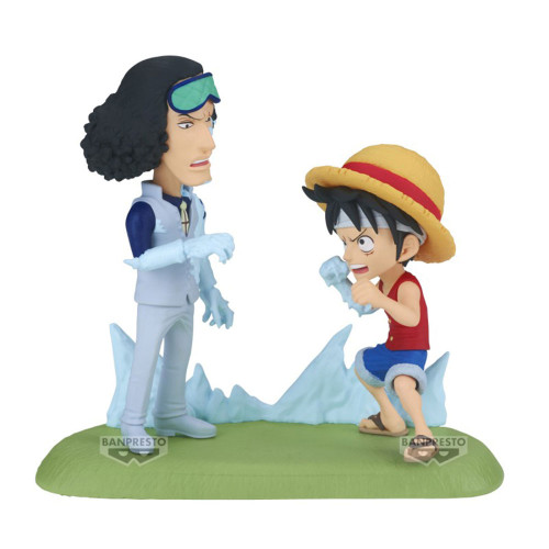 One Piece - Figurine Monkey D. Luffy & Enel WCF Log Stories