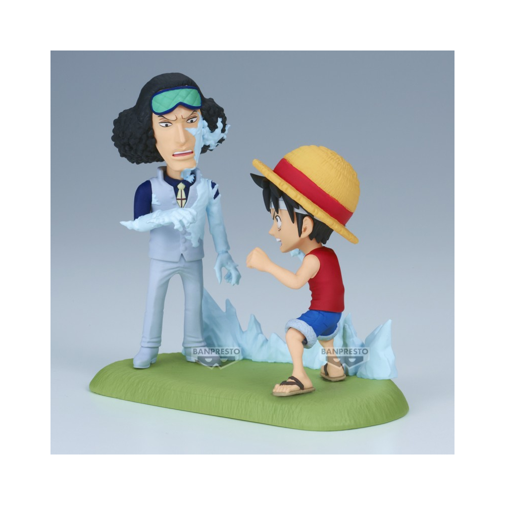 One Piece - Figurine Monkey D. Luffy & Enel WCF Log Stories