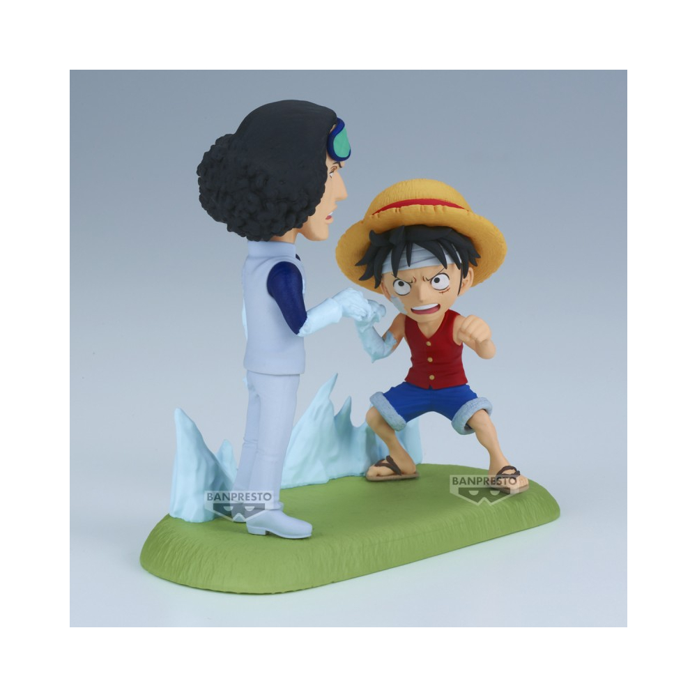 One Piece - Figurine Monkey D. Luffy & Enel WCF Log Stories