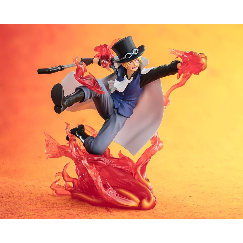 One Piece - Figurine Sabo Fire Fist Roock Check Figuarts Zero