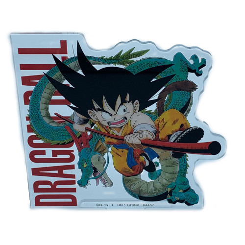 Dragon Ball Z - Figurine Acrylique Son Goku & Shenron The Lookout Above The Clouds Ichiban Kuji Lot F