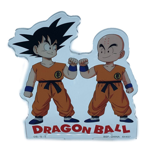 Dragon Ball Z - Figurine Acrylique Son Goku & Krillin The Lookout Above The Clouds Ichiban Kuji Lot F