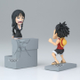 One Piece - Figurine Monkey D. Luffy & Nico Robin WCF Log Stories