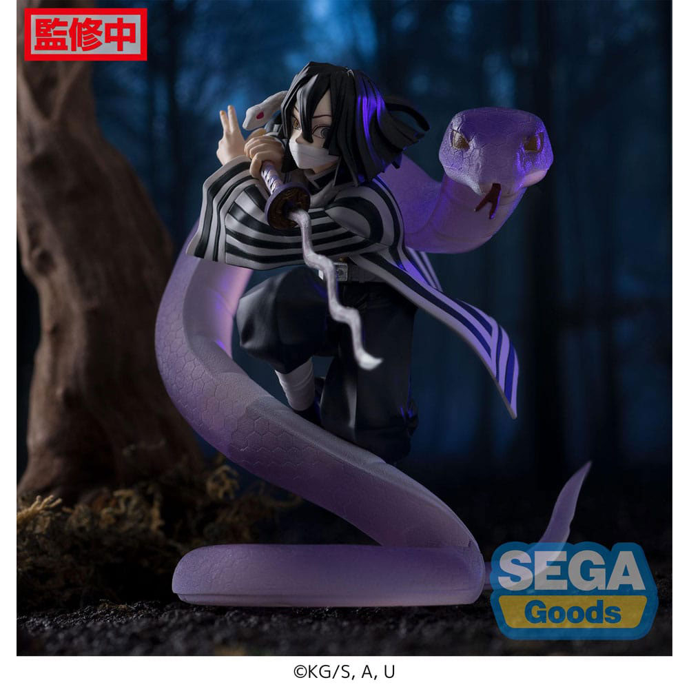 Demon Slayer Kimetsu No Yaiba - Figurine Obanai Iguro Hashira Training Xross Link Fig