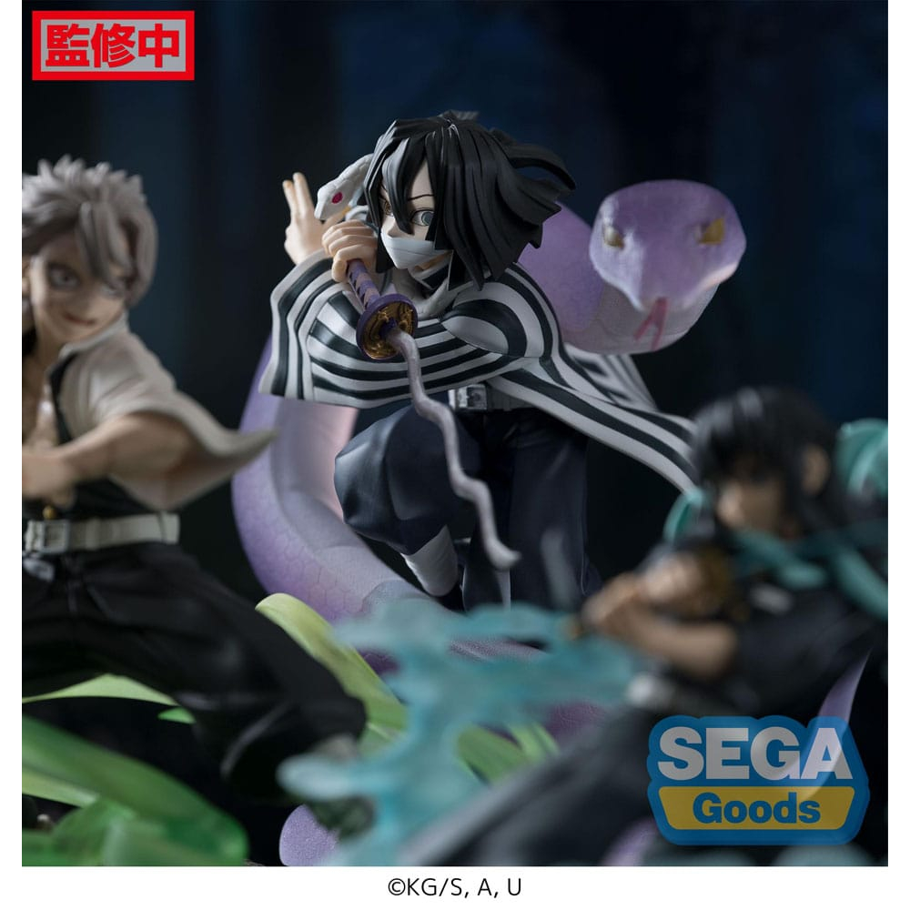 Demon Slayer Kimetsu No Yaiba - Figurine Obanai Iguro Hashira Training Xross Link Fig