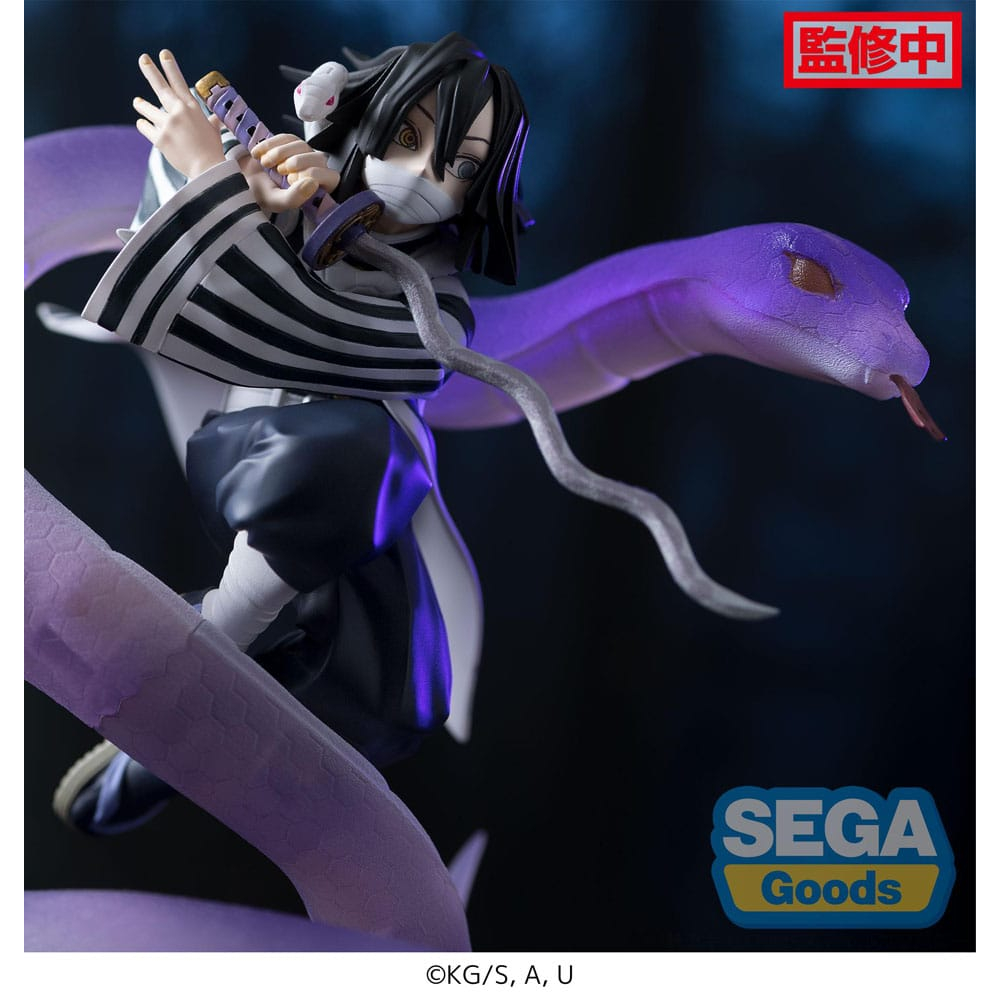 Demon Slayer Kimetsu No Yaiba - Figurine Obanai Iguro Hashira Training Xross Link Fig