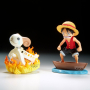 One Piece - Figurine Monkey D. Luffy & Going Merry WCF Log Stories