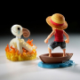 One Piece - Figurine Monkey D. Luffy & Going Merry WCF Log Stories