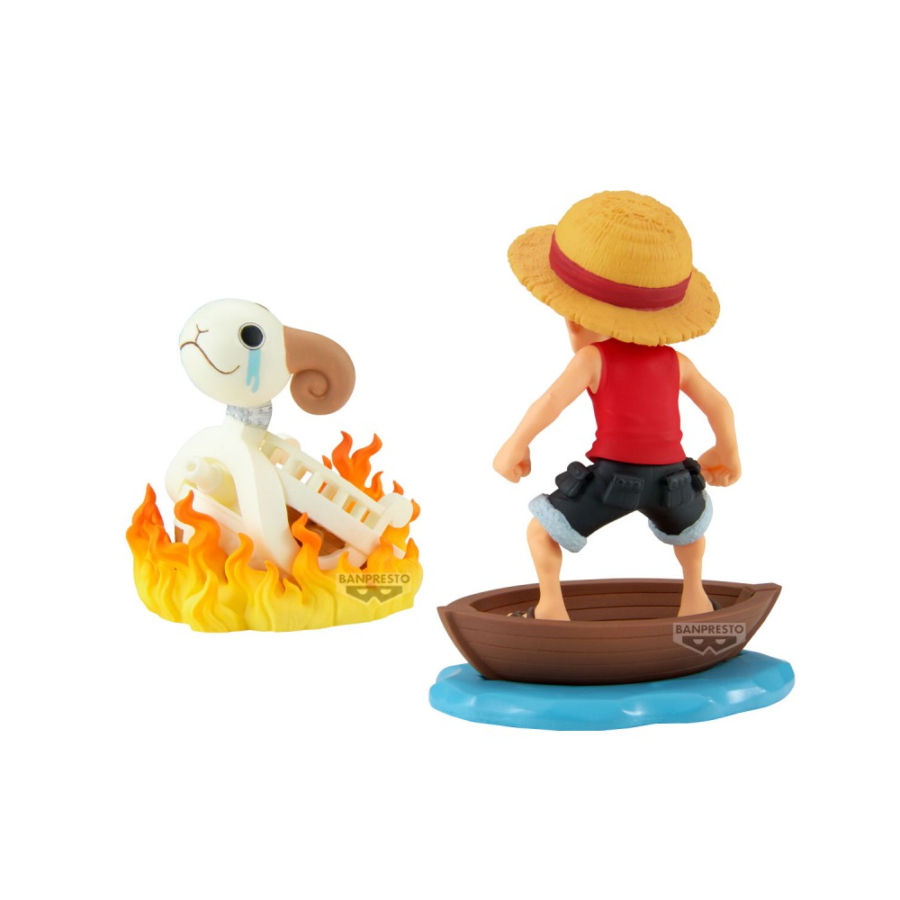 One Piece - Figurine Monkey D. Luffy & Going Merry WCF Log Stories