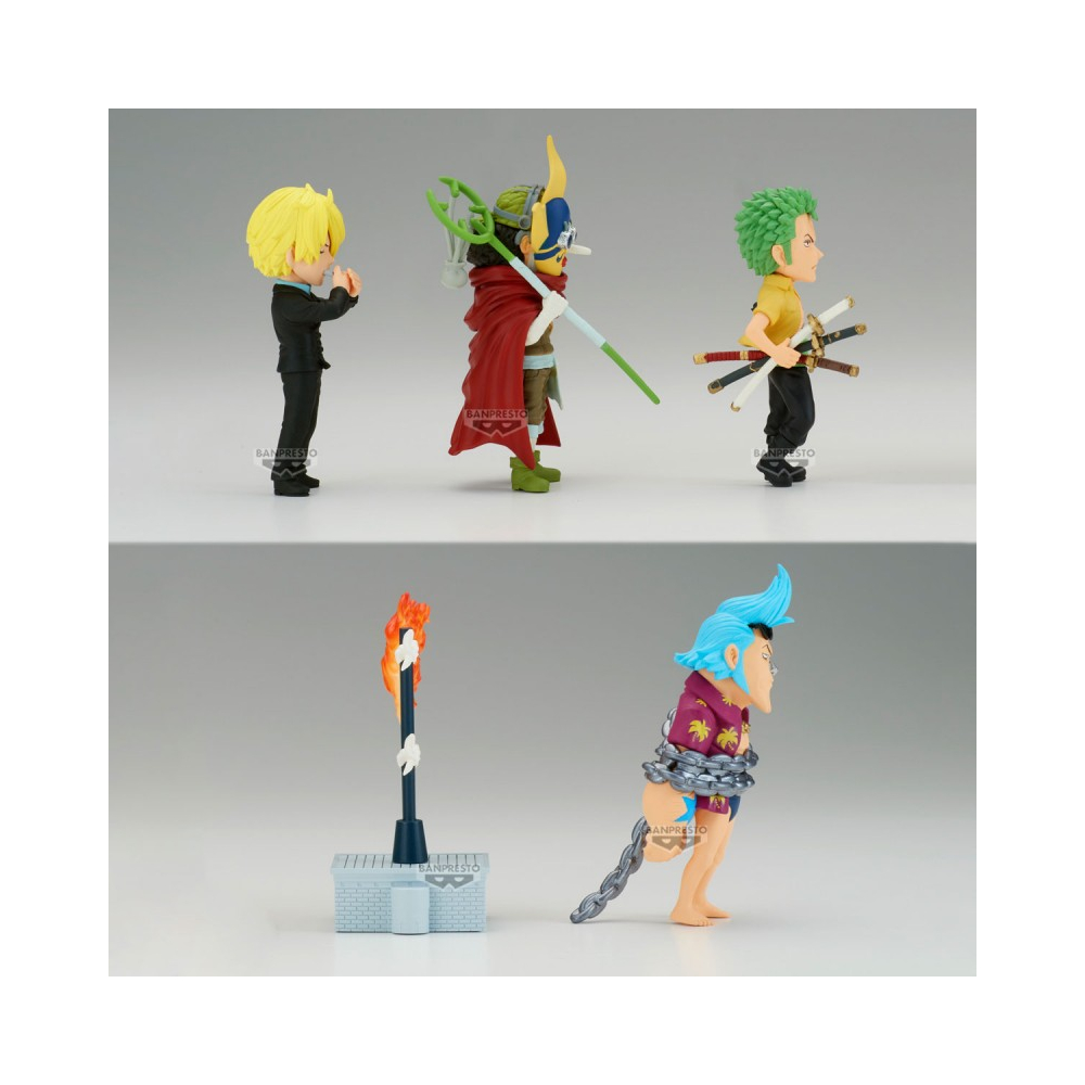 One Piece - Pack Figurines WCF Enies Lobby Vol.2