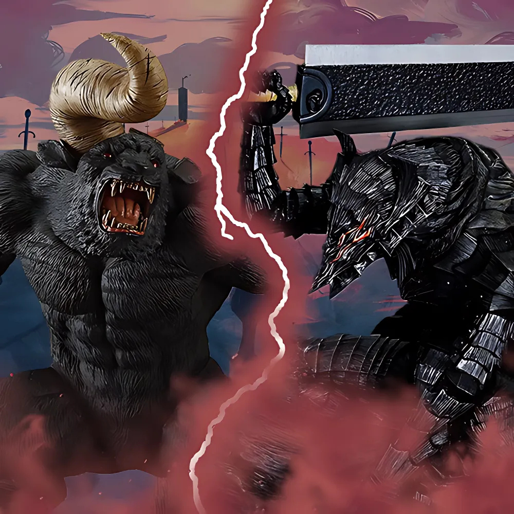 Berserk - Pack Figurines Guts & Zodd Pop Up Parade