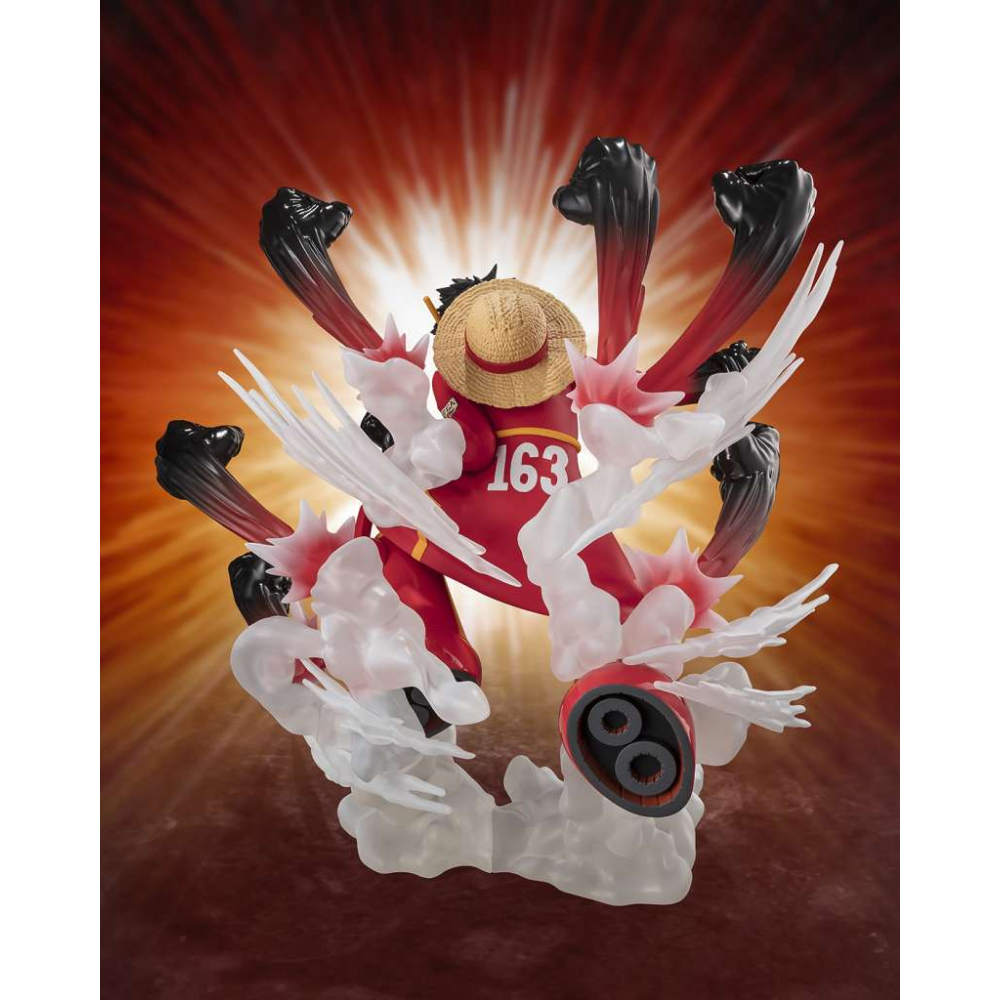 One Piece - Figurine Monkey D. Luffy Figuarts Zero Extra Battle Gear 5 Gigant Ver.