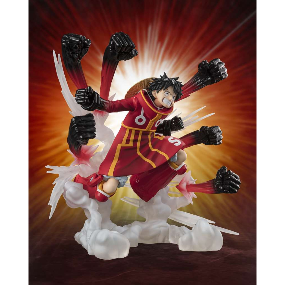 One Piece - Figurine Monkey D. Luffy Figuarts Zero Extra Battle Gear 5 Gigant Ver.