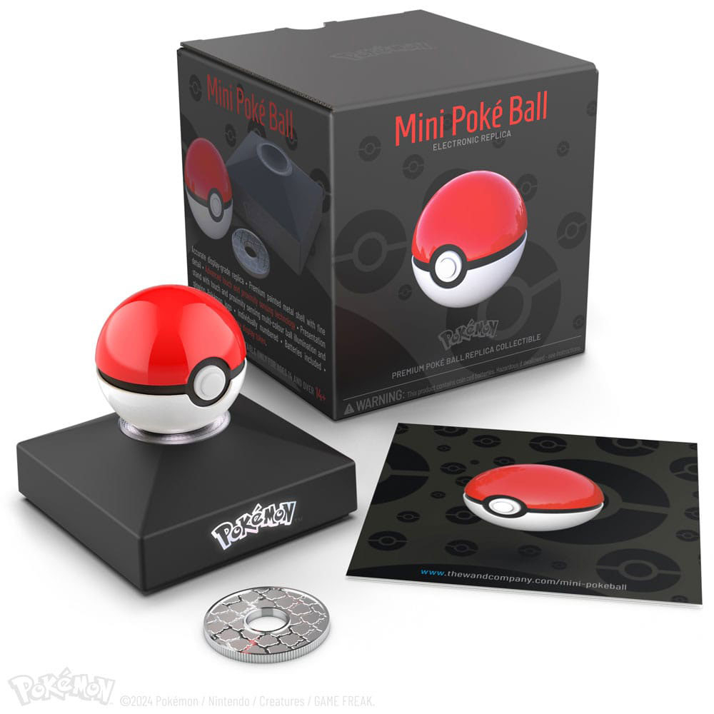 Pokémon - Réplique Métal Mini Poké Ball