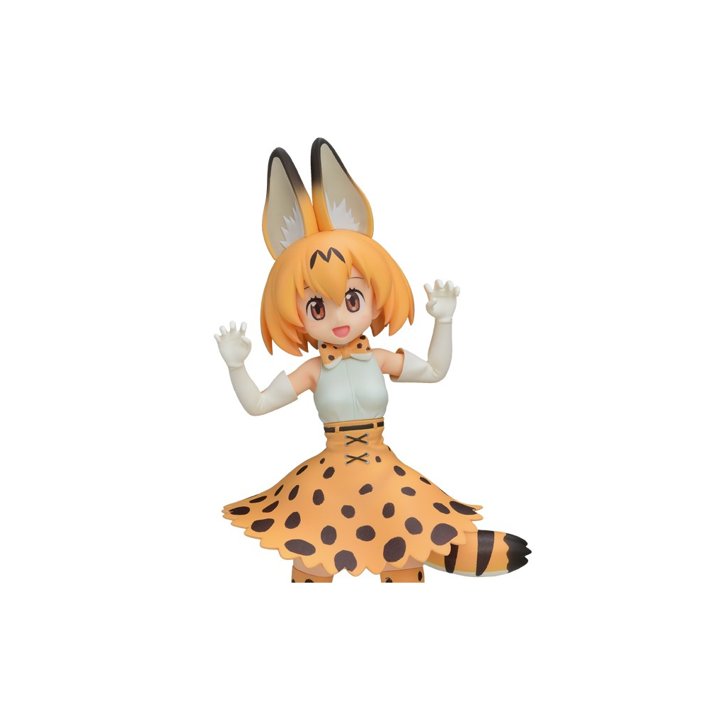 Kemono Friends - Figurine Serval & Lucky Beast PM